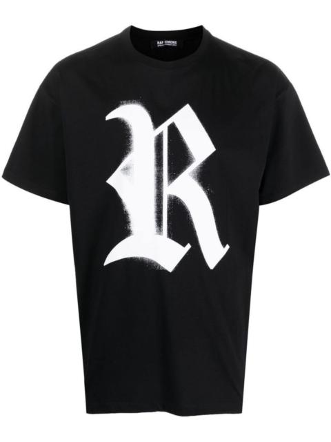 Raf Simons logo-print cotton T-shirt