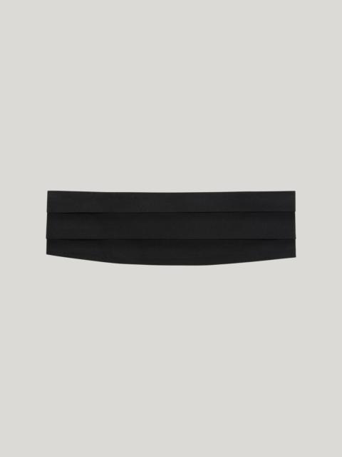 Canali BLACK SILK CUMMERBAND - MEDIUM