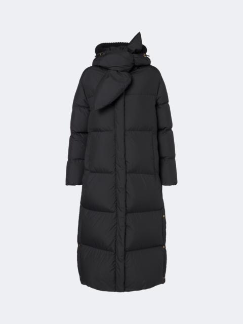 Moncler Ornement tie-neck down coat