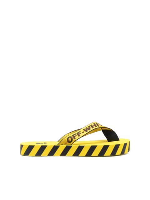 Off-White Industrial-strap flip flops