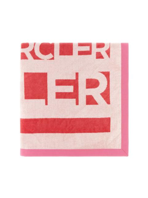 logo-print towel