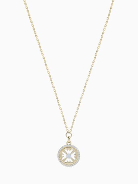 EMPORIO ARMANI Gold-Tone Sterling Silver Pendant Necklace