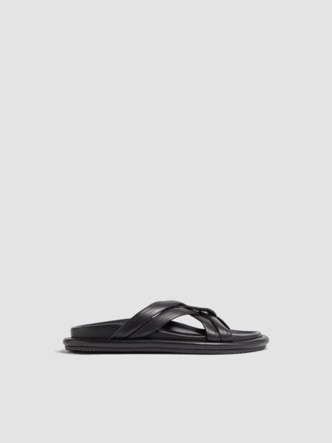 Moncler Bell Soft Leather Slides