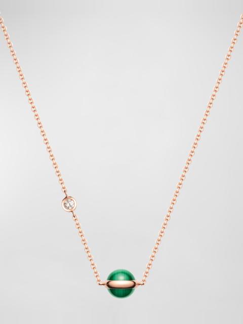 Piaget 18k Possession Malachite Pendant Necklace