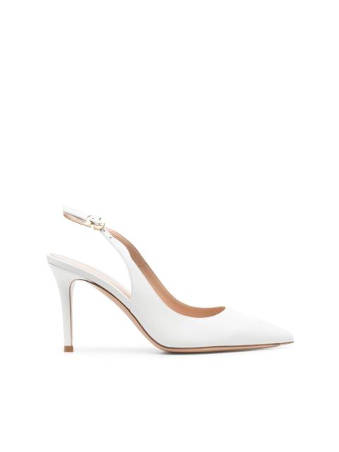 Gianvito Rossi 95mm slingback pumps