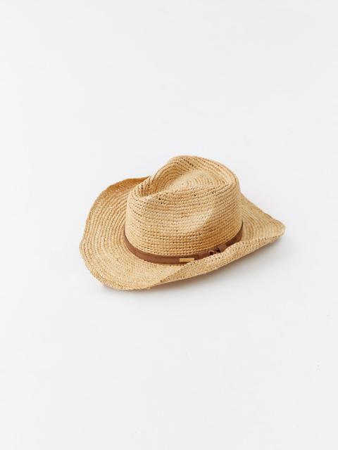 MELISSA ODABASH ESTRELLA TAN HAT