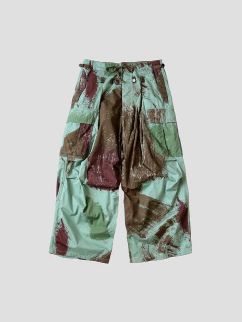 Kapital BRUSH-CAMO CARGO PANTS