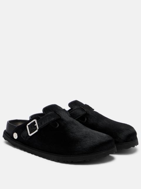 BIRKENSTOCK Boston calf hair clogs