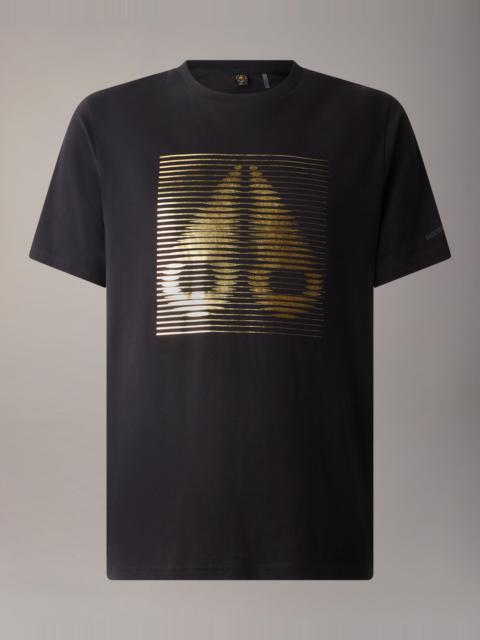 MOOSE KNUCKLES GOLD SERIES RAYDAZE LOGO T-SHIRT