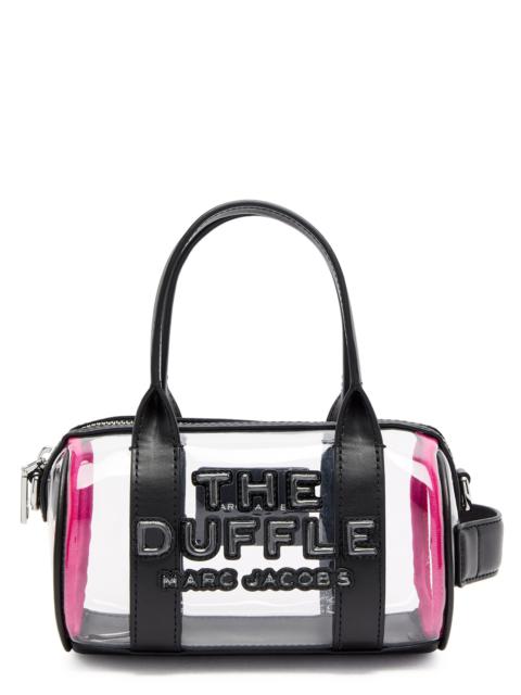 The Duffle mini PVC and leather top handle bag