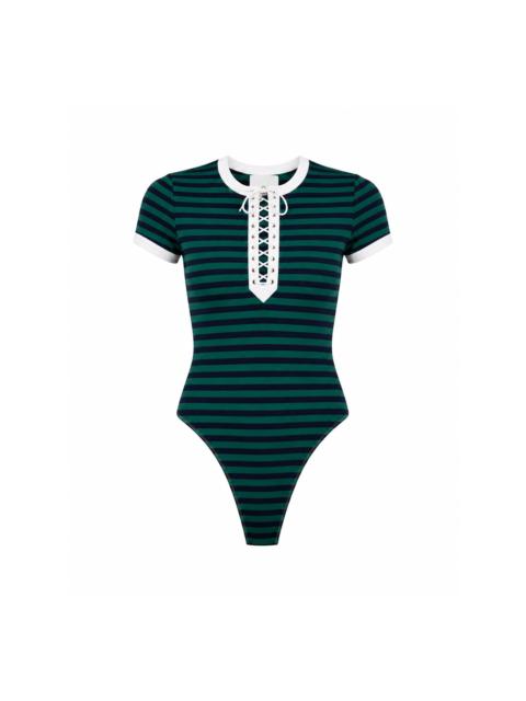 Fleur du Mal Ivy Ringer Bodysuit
