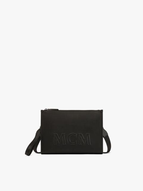 MCM Aren Crossbody Pouch in Spanish Calf Leather