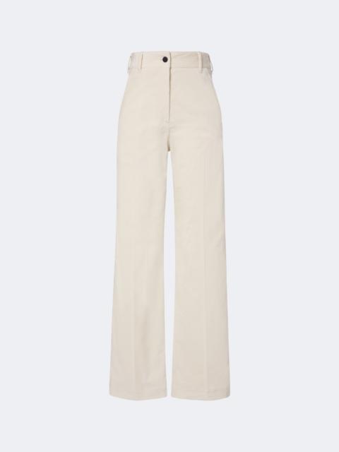 Moncler Grenoble Cotton corduroy wide-leg pants