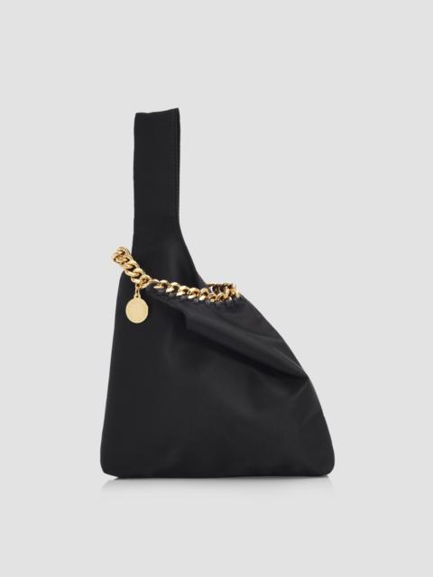 Stella McCartney Women's Falabella Satin Wristlet Bag - Black