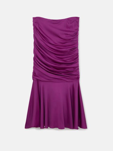 Stella McCartney Henley Ruched Godet Skirt