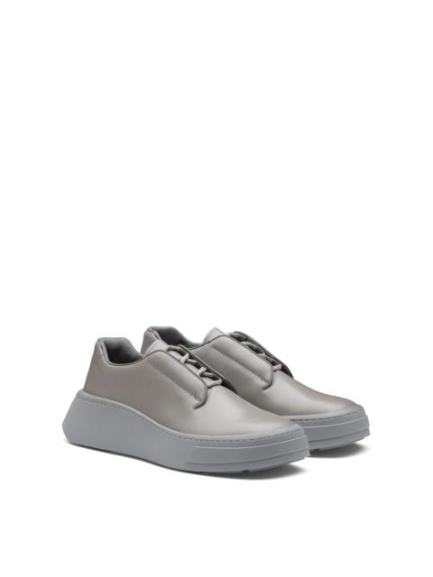 Prada Brushed leather derby shoes
