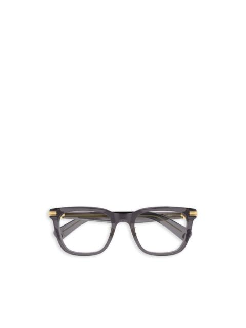 Cartier gold-tone geometric glasses