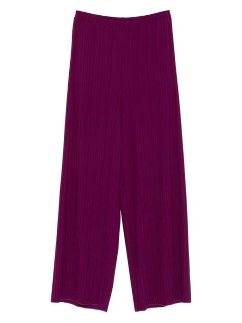 forte_forte ribbed wide-leg trousers