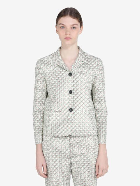 N°21 FLORAL-PRINT COTTON JACKET