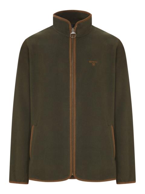 Barbour FLEECE JACKET WITH ZIP AND CONTRAST PROFILES
