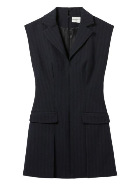 Claudie Pierlot pinstripe sleeveless dress