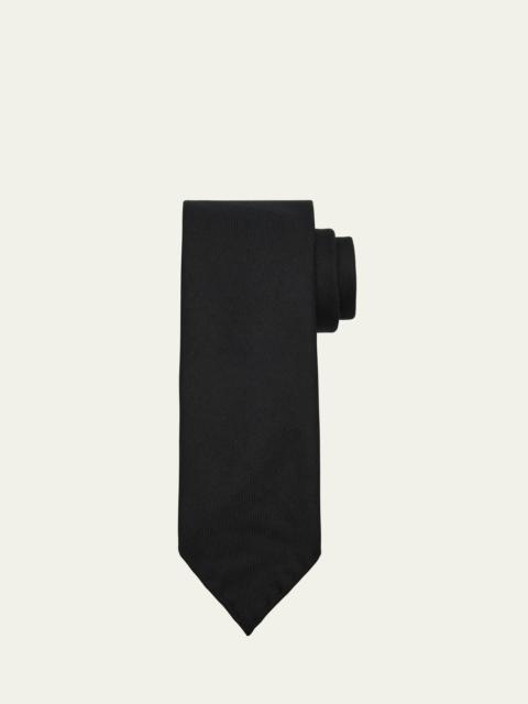 Brioni Men's Solid Wool and Cashmere Tie