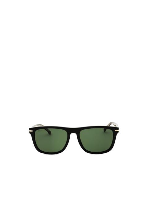 BOSS rectangle-frame sunglasses