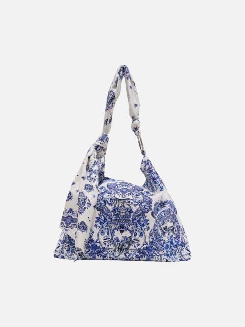 CAMILLA TRIANGULAR BEACH BAG