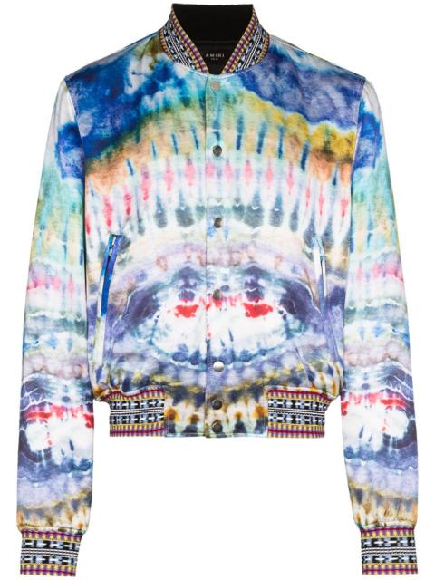 AMIRI tie-dye bomber jacket
