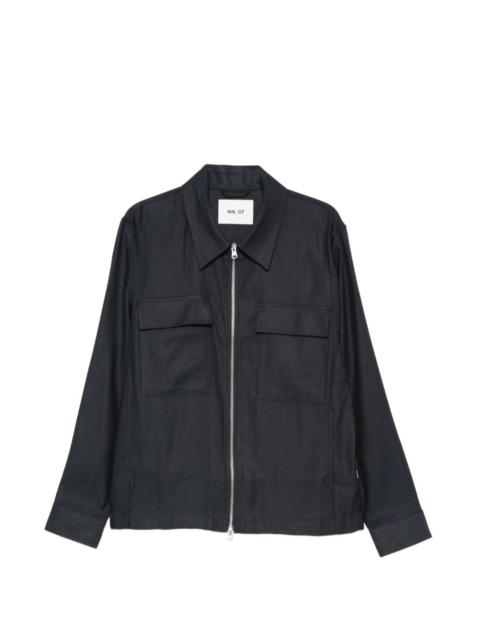 NN07 zip pocket jacket