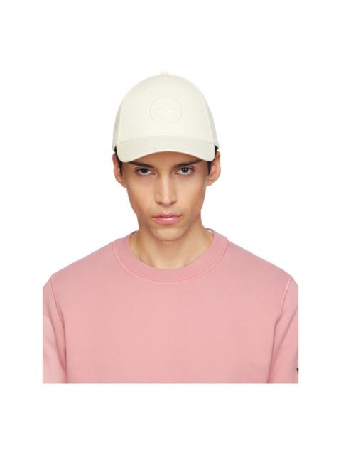 Stone Island Off-White 9100013 Cotton Reps Cap