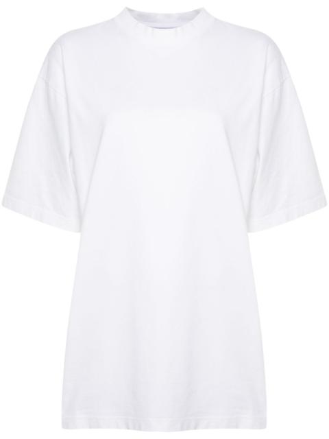 BALENCIAGA hand-drawn logo-print cotton T-shirt