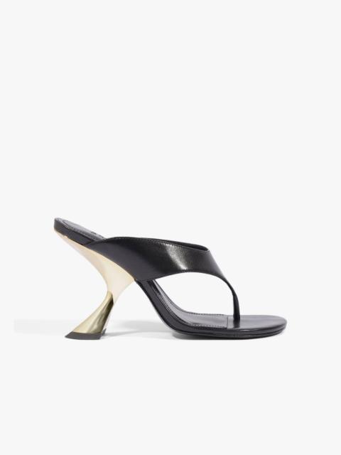 SCHUTZ Broadway Leather Sandal