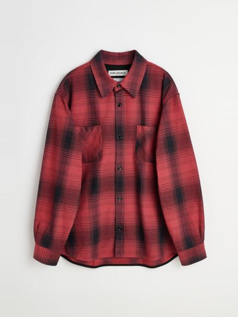 Our Legacy Whoppin Shirt Bison Check Ranch Cotton
