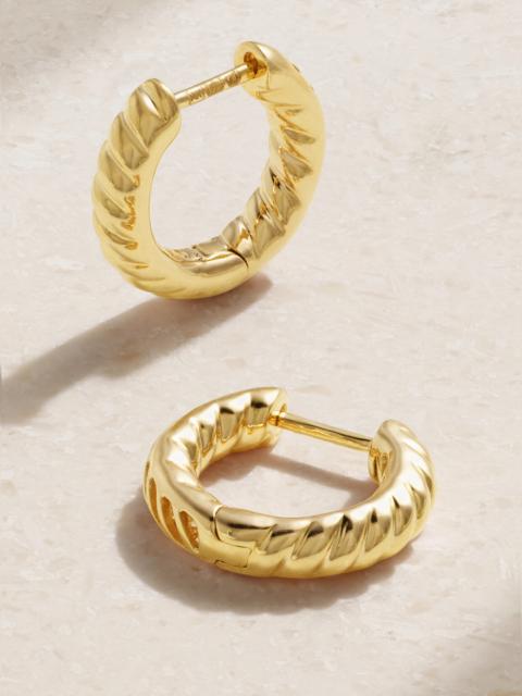 ANITA KO Zoe 18-karat Gold Hoop Earrings