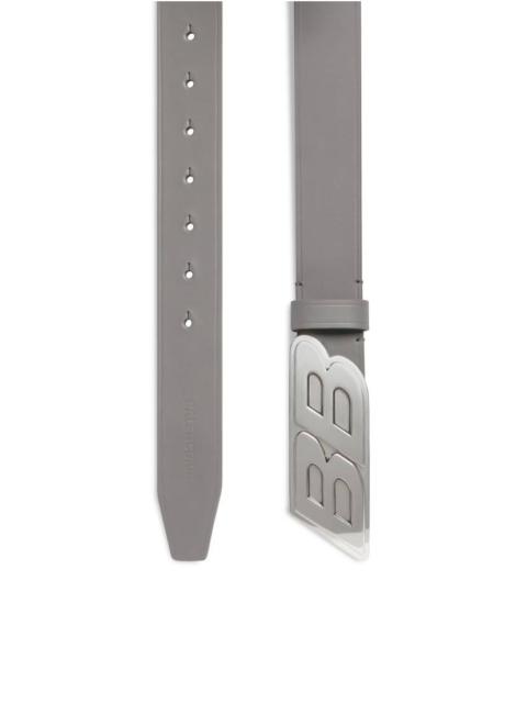 Men's Moto Logo Belt  in Dark Grey