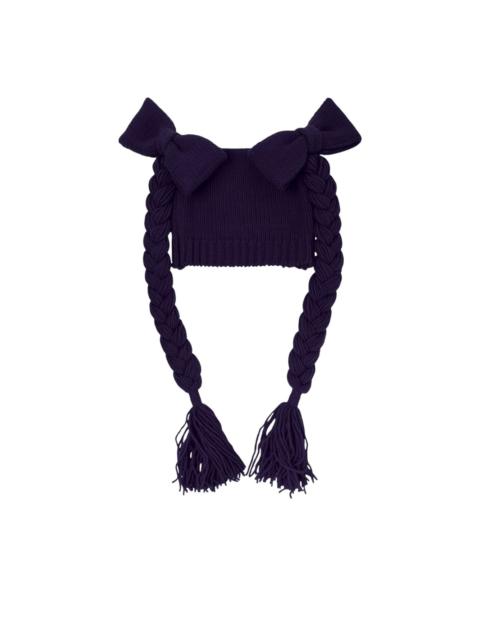 Comme des Garçons GIRL bowknot beanie hat