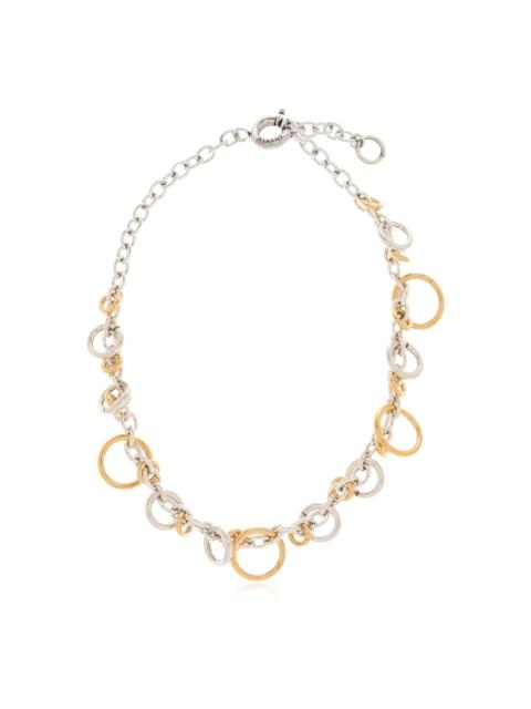 Isabel Marant ring chain necklace