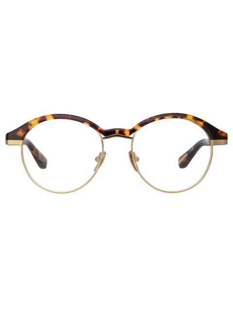 KEEN OVAL OPTICAL FRAME IN TORTOISESHELL