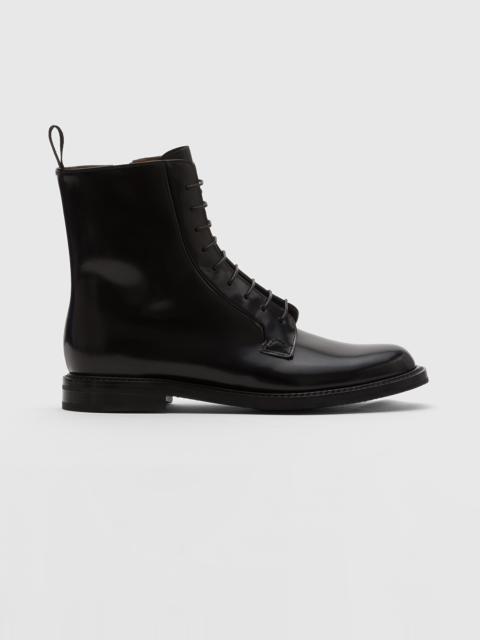 Polished Binder Lace Up Boot