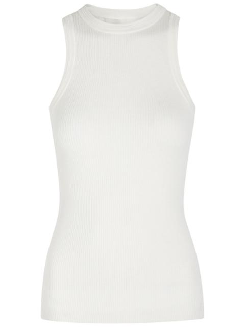 LISA YANG Lisa Yang Amaya Ribbed Cotton and Cashmere-blend Tank top