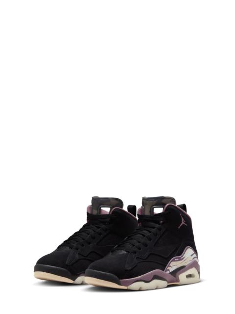 Jumpman 3-Peat Sneaker in Black/Sky Mauve/Guava Ice