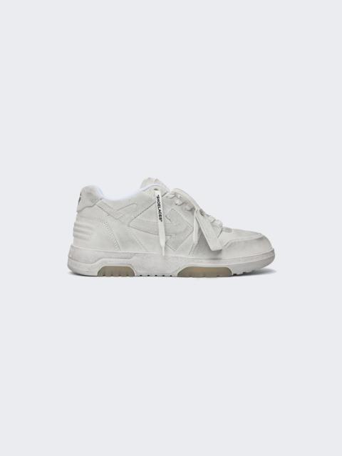 Off-White Out Of Office Vintage Suede Sneakers White