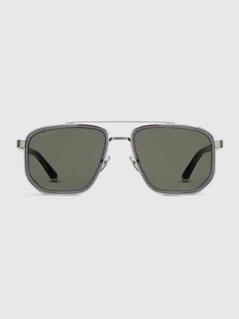 GUCCI Navigator frame sunglasses