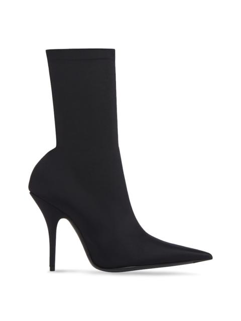 BALENCIAGA Women's Knife 110mm Bootie in Black