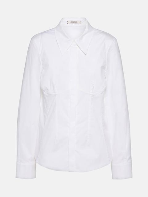 Poplin Power cotton-blend shirt