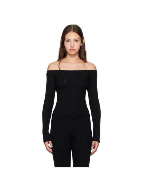 GUIZIO Black Mia Top