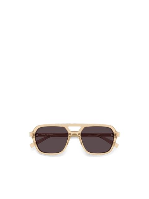 SAINT LAURENT SL 905 geometric-frame sunglasses