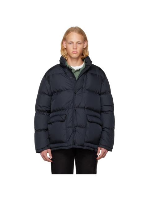 Navy Moschino Down Jacket