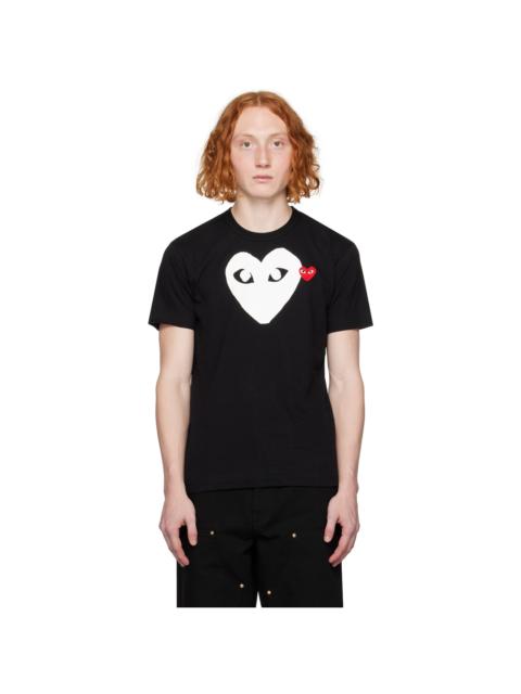 Comme des Garçons PLAY Black Outline Heart T-Shirt